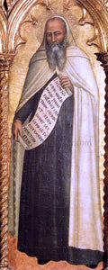  Andrea Da Firenze Madonna and Child with Saints (detail) - Art Print