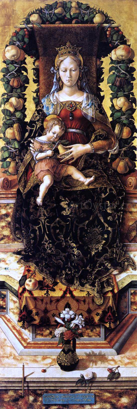  Carlo Crivelli Madonna della Candeletta - Art Print