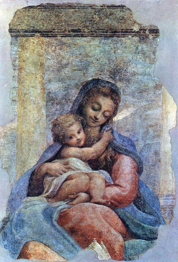  Correggio Madonna della Scala - Art Print