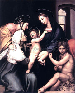  Raphael Madonna dell'Impannata - Art Print