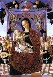  Lazzaro Bastiani Madonna of Humility - Art Print