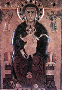  Unknown (4) Masters Madonna of Large Eyes - Art Print