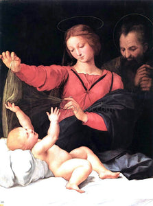  Raphael Madonna of Loreto (Madonna del Velo) - Art Print