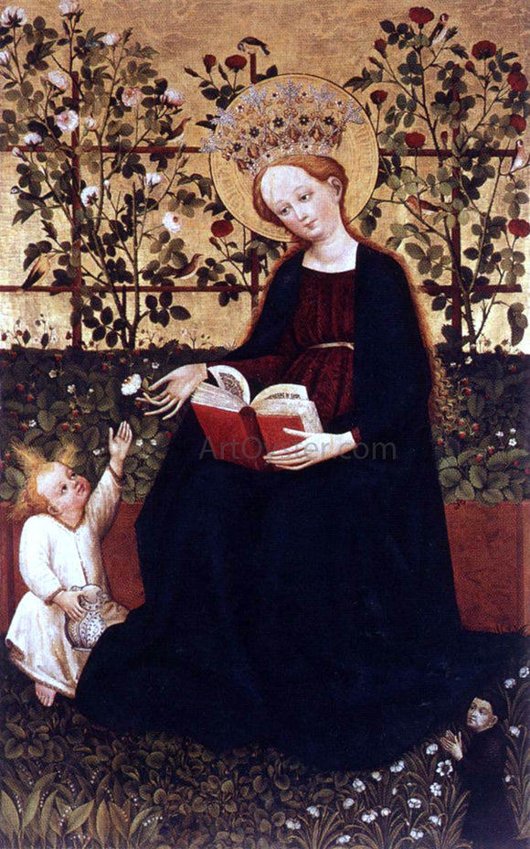  Unknown (2) Masters Madonna of the Strawberries - Art Print