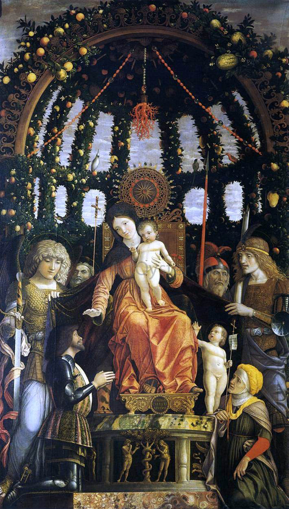  Andrea Mantegna Madonna of Victory - Art Print