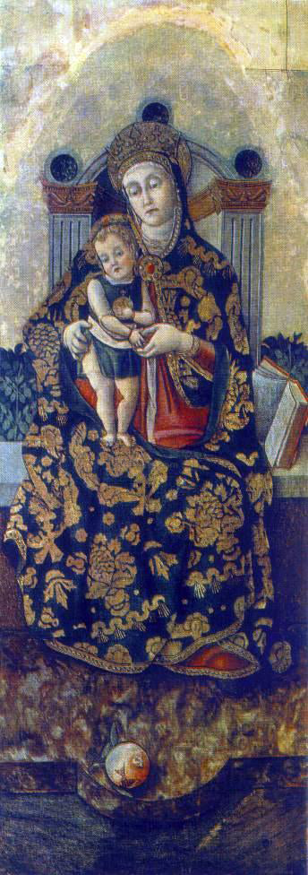  Vittorio Crivelli Madonna with the Child - Art Print