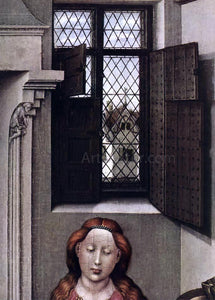  Robert Campin Madonna with the Child (detail) - Art Print