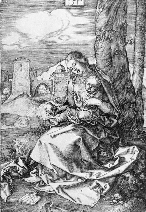  Albrecht Durer Madonna with the Pear - Art Print