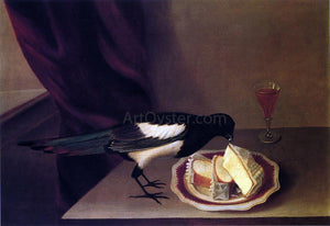  Rubens Peale Magpie Eating Cake - Art Print