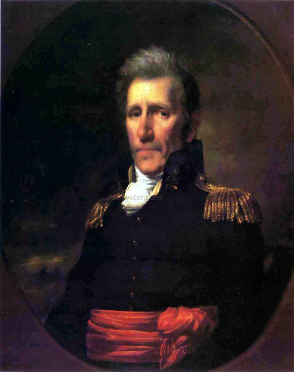  Samuel Lovett Waldo Major General Andrew Jackson - Art Print