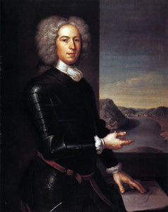  John Smibert Major Jean Paul Mascarene - Art Print