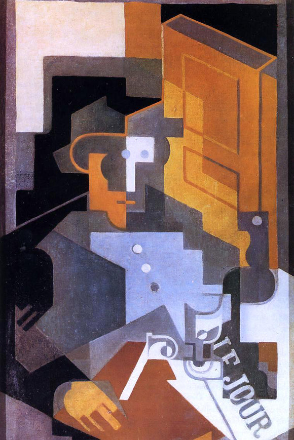  Juan Gris Man from Touraine - Art Print