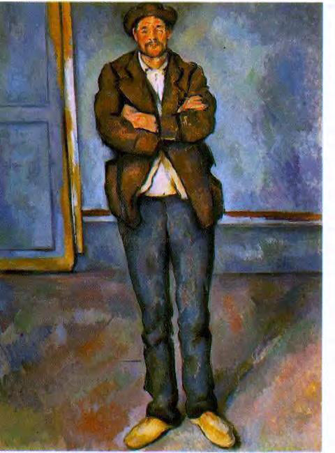  Paul Cezanne Man in a Room - Art Print