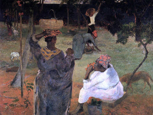  Paul Gauguin Mango Pickers, Martinique - Art Print