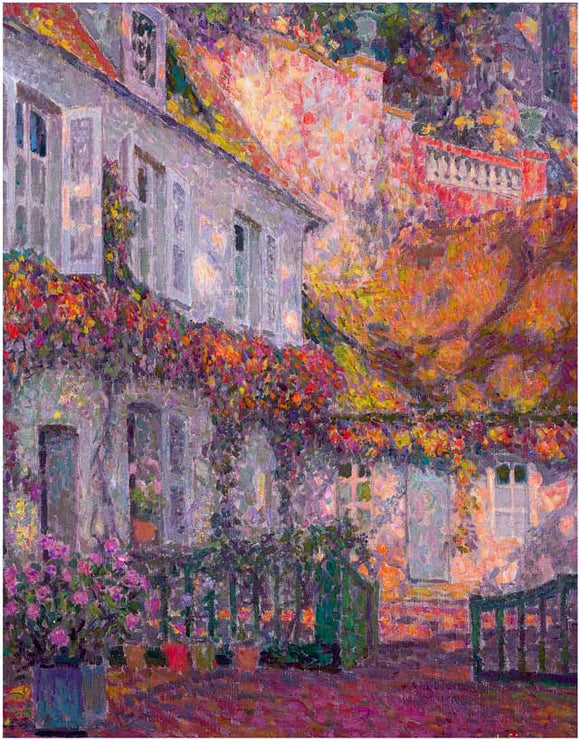  Henri Le Sidaner A Mansion in the Afternoon - Art Print