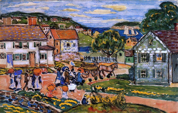  Maurice Prendergast Marblehead - Art Print