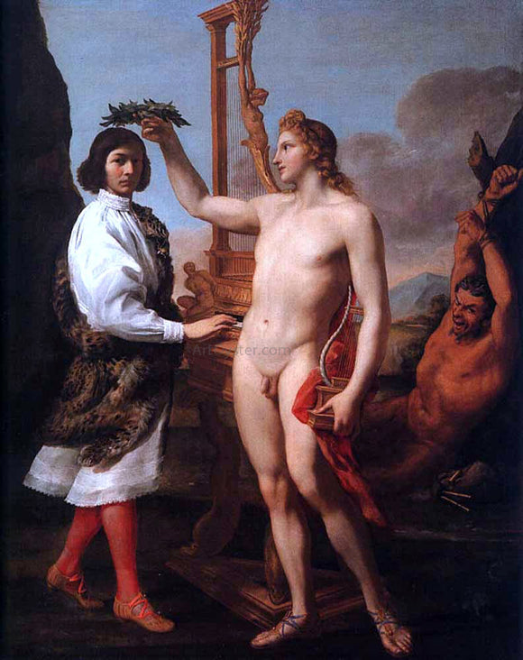  Andrea Sacchi Marcantonio Pasquilini Crowned by Apollo - Art Print