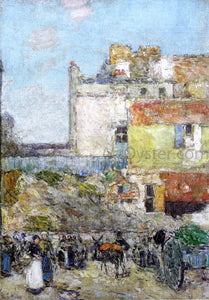  Frederick Childe Hassam Marche, St. Pierre, Montmartre - Art Print