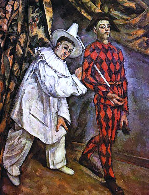  Paul Cezanne Mardi Gras - Art Print