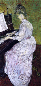 Vincent Van Gogh Marguerite Gachet at the Piano - Art Print