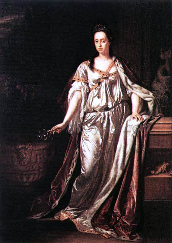  Adriaen Van der Werff Maria Anna Loisia de'Medici - Art Print