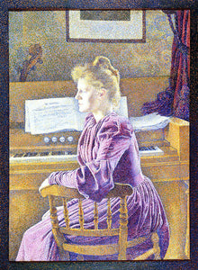  Theo Van Rysselberghe Maria Sethe at the Harmonium - Art Print