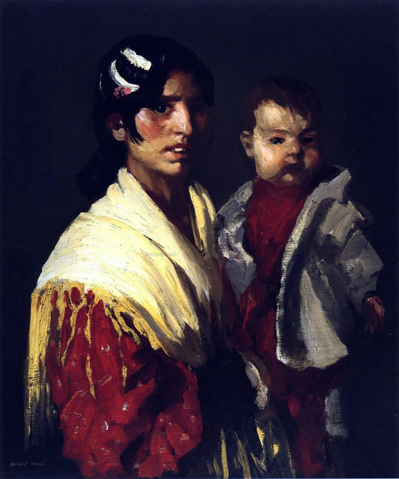  Robert Henri Maria y Consuelo (Gitana) - Art Print