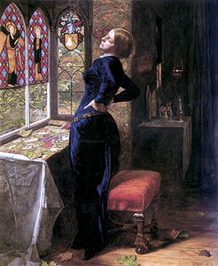  Sir Everett Millais Mariana - Art Print