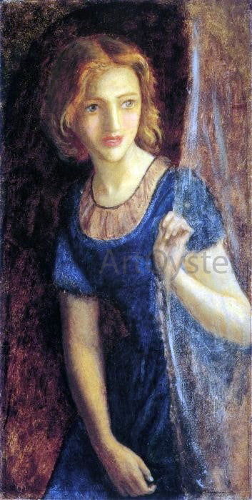  Arthur Hughes Mariana at the Window - Art Print