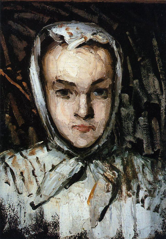  Paul Cezanne Marie Cezanne, the Artist's Sister - Art Print