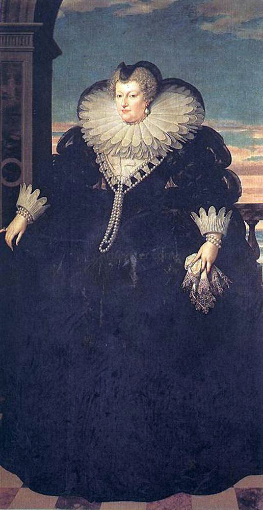  The Younger Frans Pourbus Marie des Medici, Queen of France - Art Print
