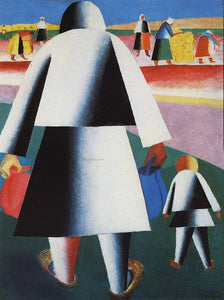  Kazimir Malevich Marpha and Van Ka - Art Print