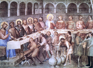  Giusto De Menabuoi Marriage at Cana - Art Print