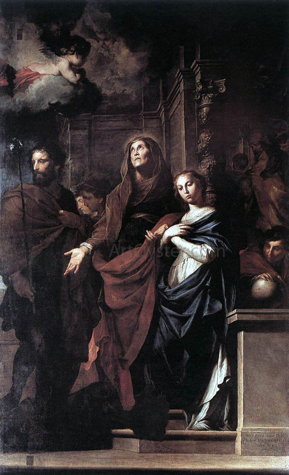  Pietro Novelli Marriage of the Virgin - Art Print