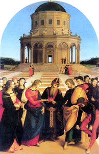  Raphael Marriage of the Virgin - Art Print