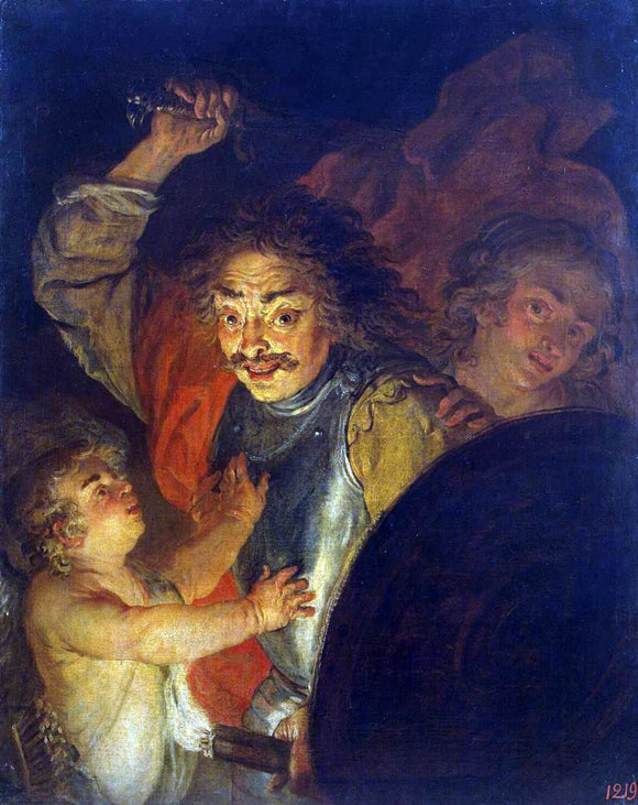  Joachim Von Sandrart Mars, Venus and Cupid - Art Print