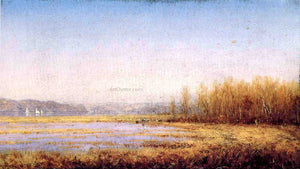  Sanford Robinson Gifford Marshes of the Hudson - Art Print