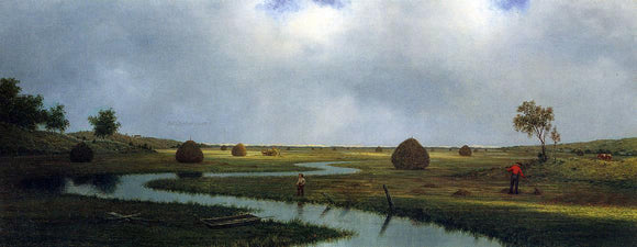  Martin Johnson Heade Marshfield Meadows - Art Print