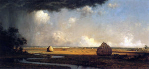  Martin Johnson Heade Marshfield Meadows, Massachusetts - Art Print