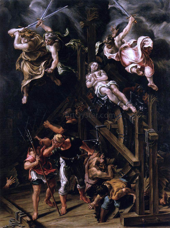  Lelio Orsi Martyrdom of St Catherine of Alexandria - Art Print