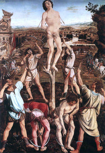  Antonio Del Pollaiuolo Martyrdom of St Sebastian - Art Print