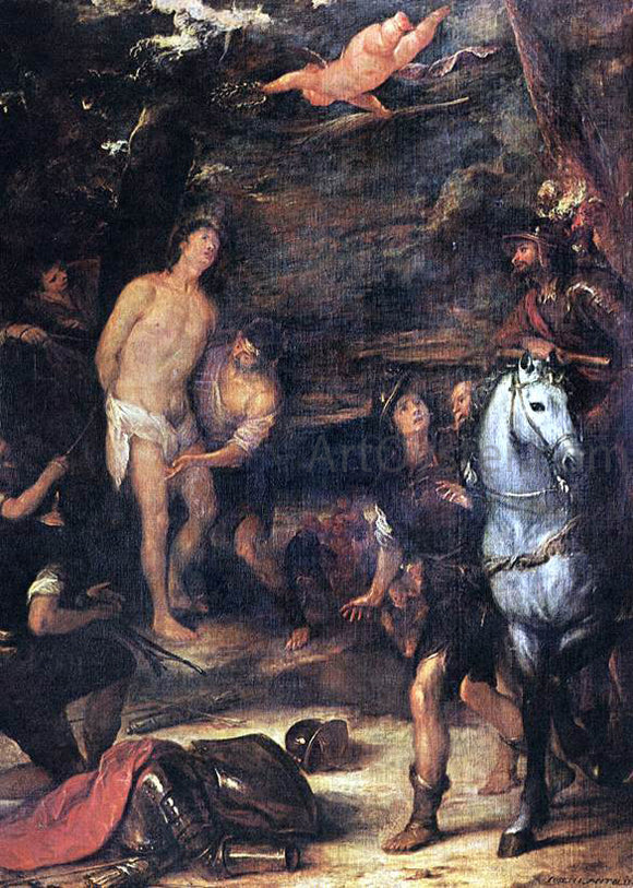  Jose Antolinez Martyrdom of St. Sebastian - Art Print