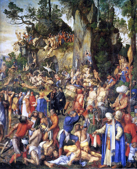  Albrecht Durer Martyrdom of the Ten Thousand - Art Print