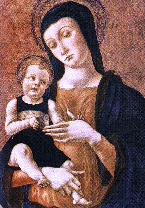  Alvise Vivarini Mary and Child - Art Print