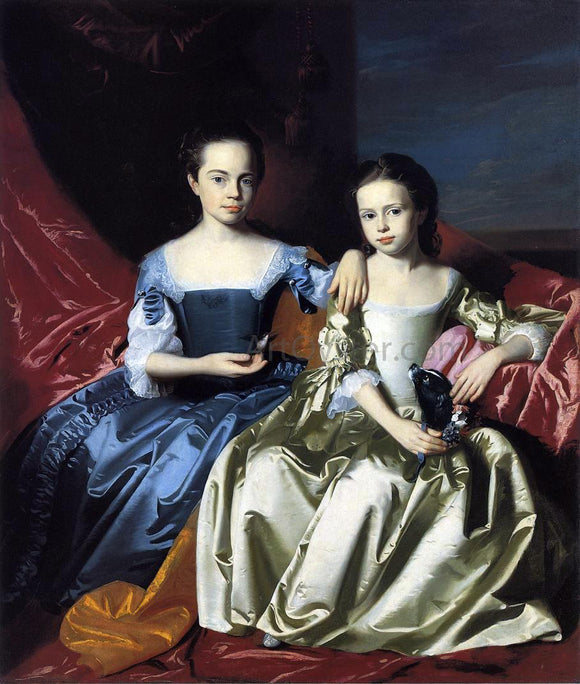  John Singleton Copley Mary and Elizabeth Royall - Art Print