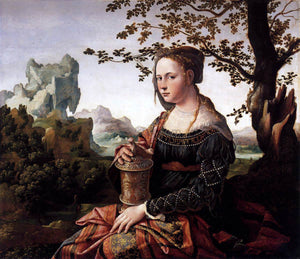  Jan Van Scorel Mary Magdalen - Art Print