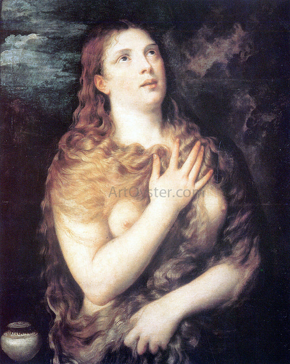  Titian Mary Magdalen Repentant - Art Print