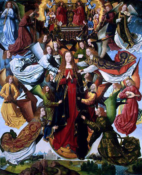  Master lucy Legend Mary, Queen of Heaven - Art Print