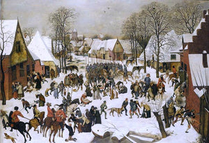  The Younger Pieter Brueghel A Massacre of the Innocents - Art Print