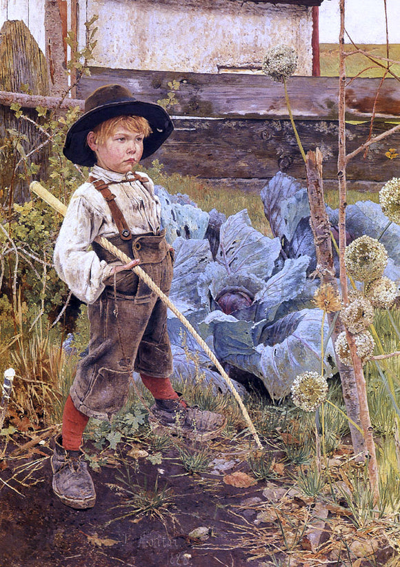  Joseph Freiherr Von Molitor Muhlfeld Master of All He Surveys - Art Print